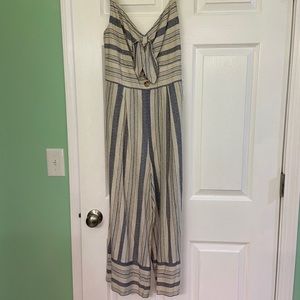 Stripe jumpsuit